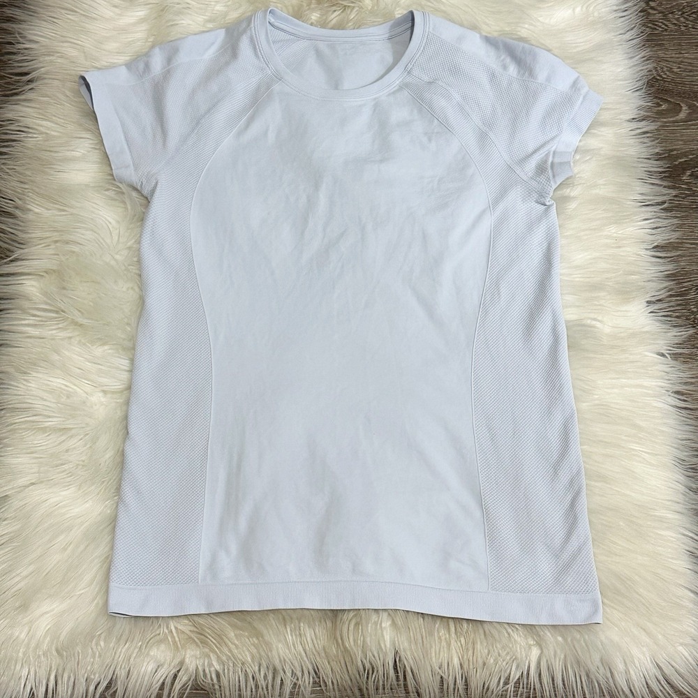 Sweaty Betty Womens Seamless Workout Tshirt Size Medium Sweat Wicking